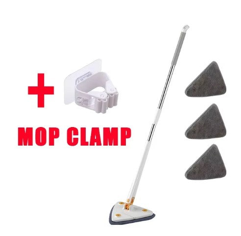 Mop Rotativo de Limpeza Triangular 360°